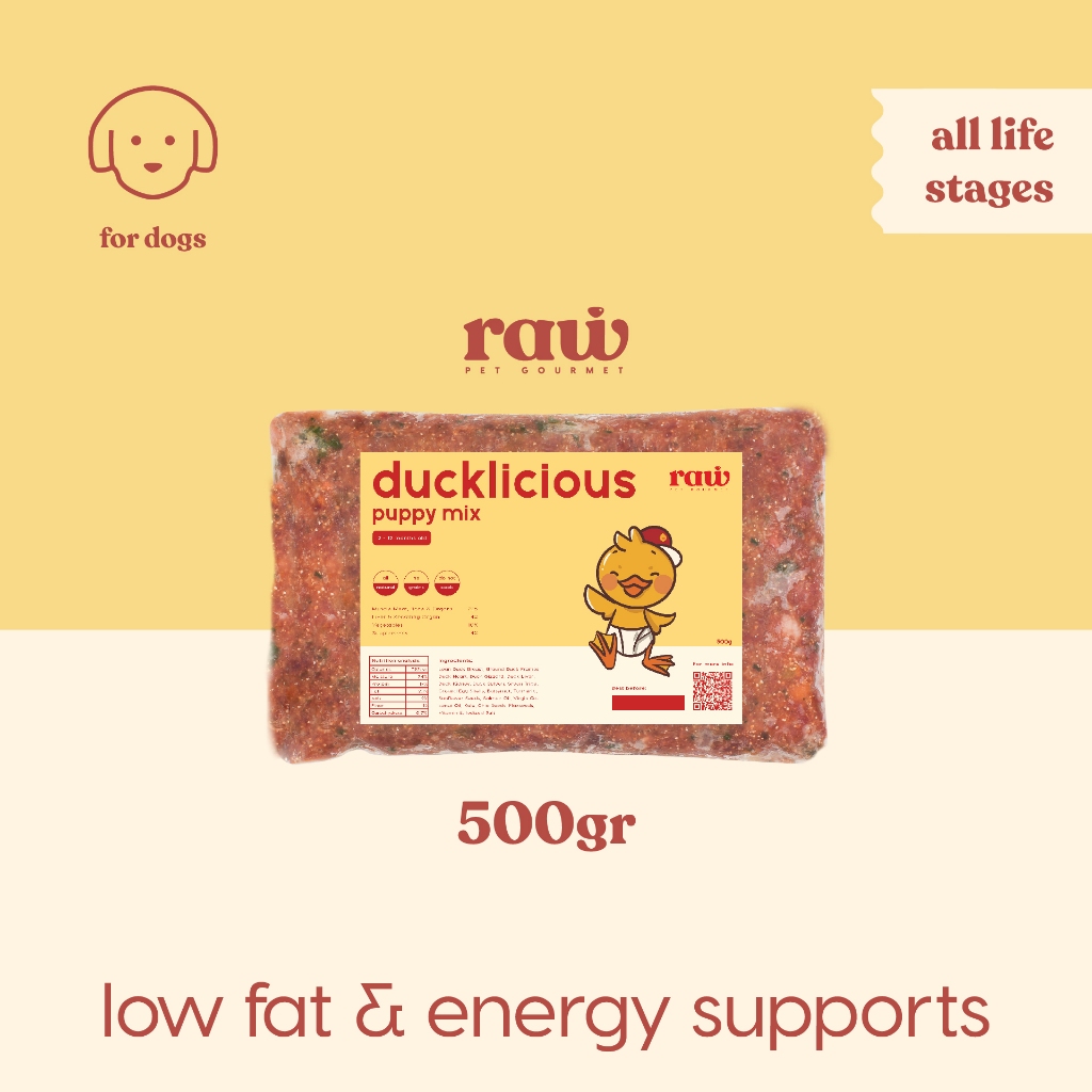 DUCKLICIOUS PUPPY RECIPE // Raw Pet Gourmet // Makanan Anjing