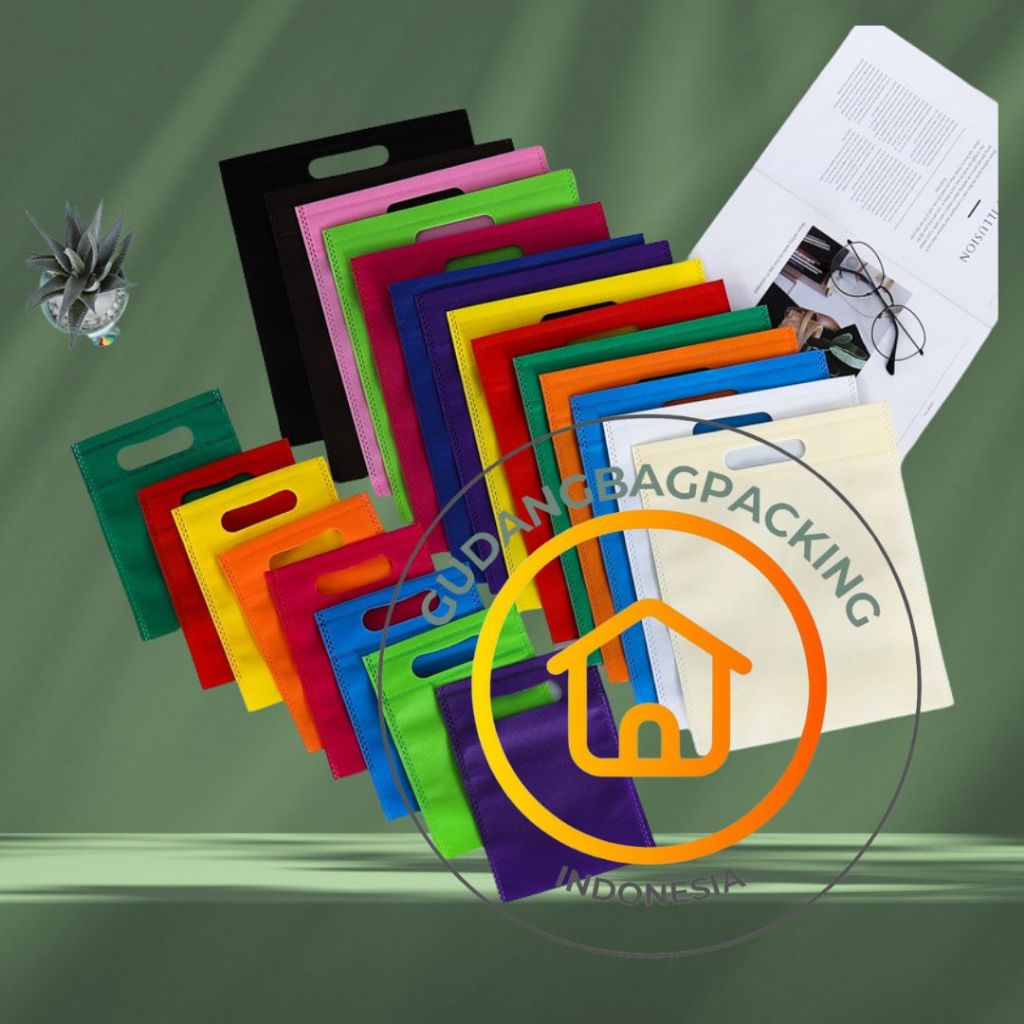 

Goodie bag oval 25x35 - tas promosi-tas spondbond oval-goody bag oval