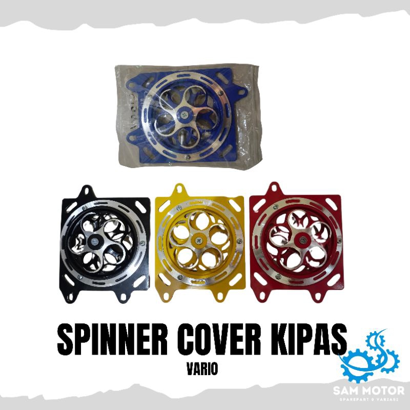 SPINNER COVER KIPAS MOTOR COVER RADIATOR VARIO 125 150 OLD NEW LED VARIASI SPINNER