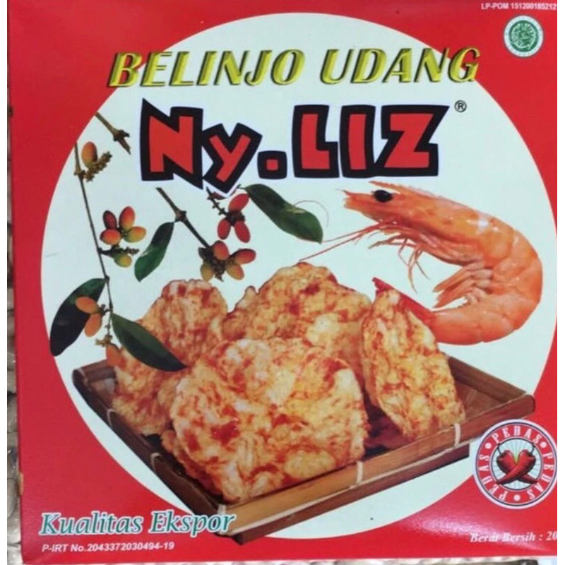 

KRUPUK EMPING UDANG MENTAH NY LIZ PEDAS / MANIS