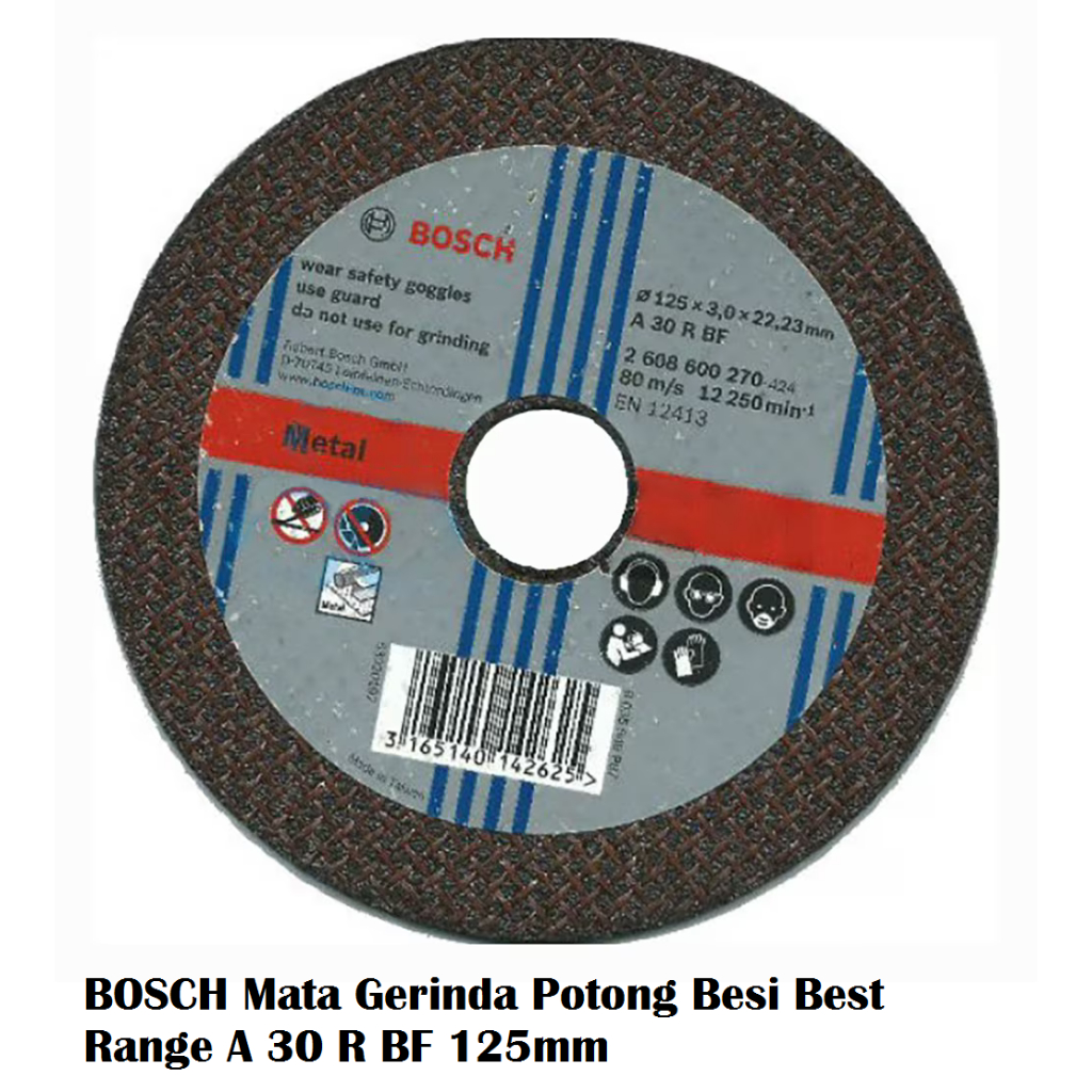 BOSCH Mata Gerinda Potong Besi Best Range