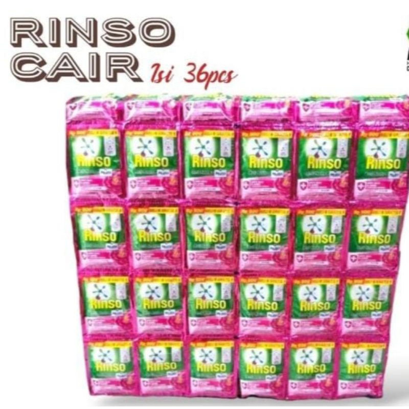 rinso cair sachet renceng sachet