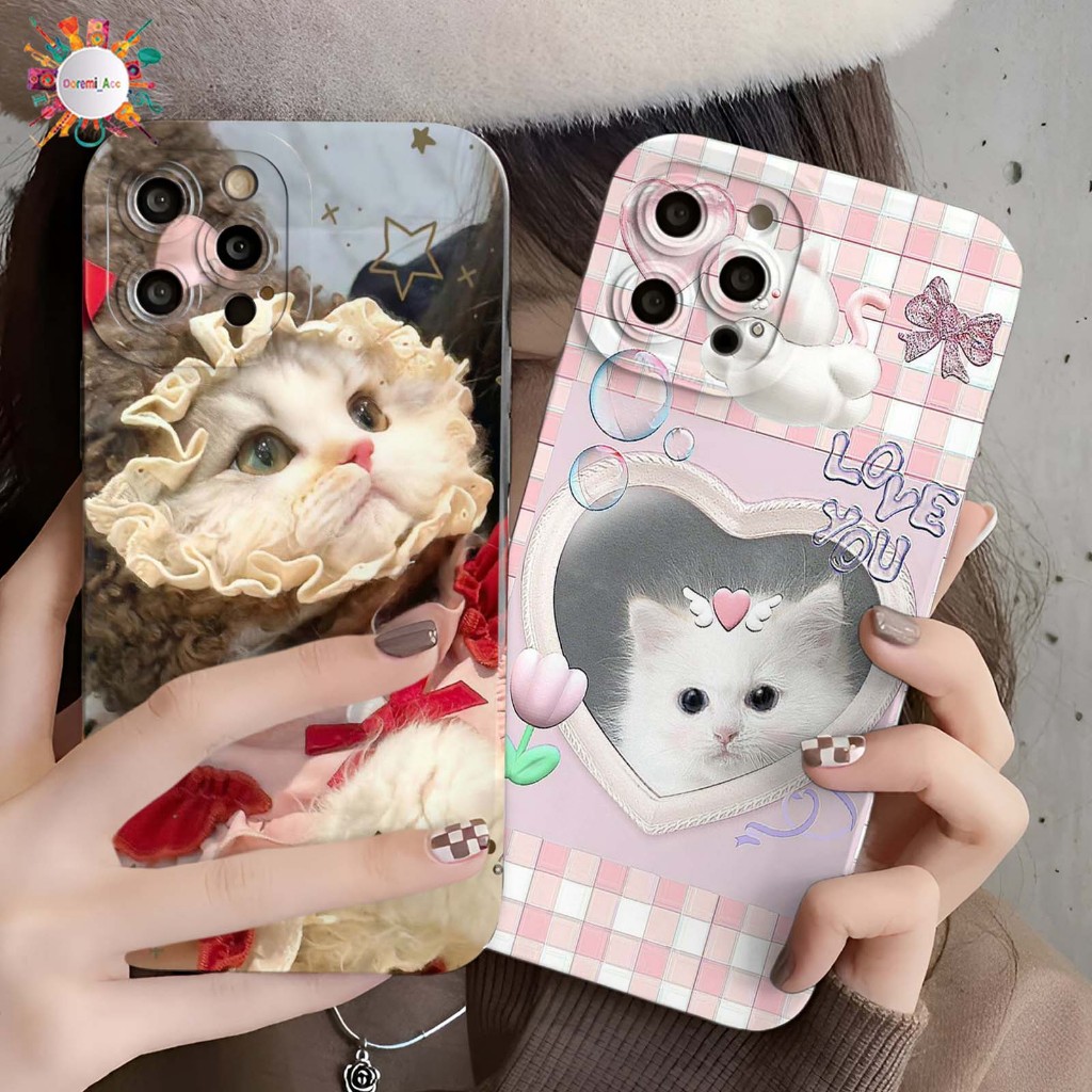 SOFTCASE CASE CASING PROCAMERA CUSTOM CAT LUCU UNTUK X XR A03S A03 A04 A15S A16 A16K A17 C12 C15 C20