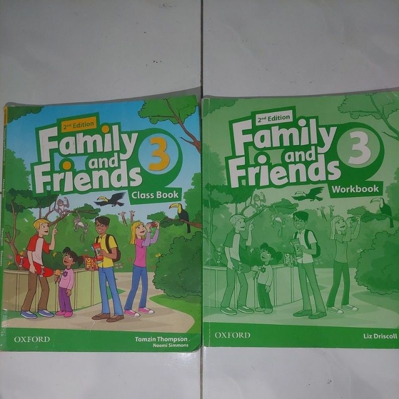 

Family and Friends Class Book dan Workbook kelas 3 SD