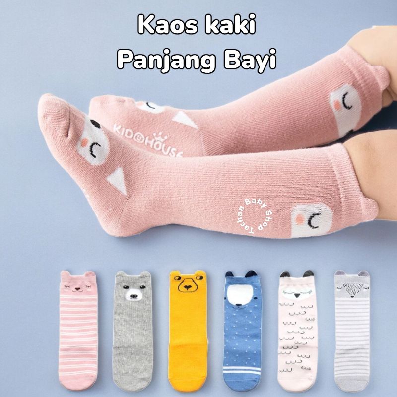 Kaos Kaki Panjang Bayi Fox / Kaos Kaki Bayi Panjang / Kaos kaki baby / sepatu prewalker bayi / leggi