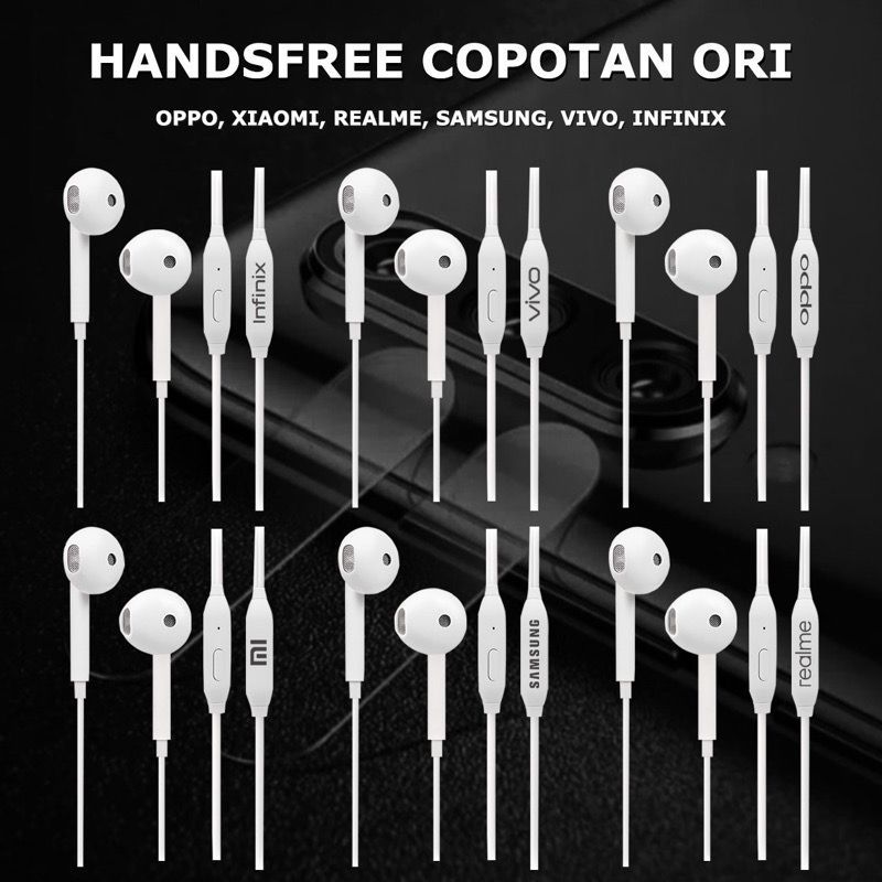 HEADSET MI 9C ORIGINAL COPOTAN/CABUTAN
