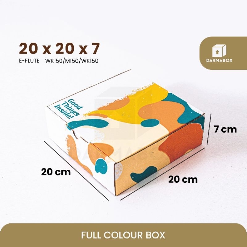 

Box 20x20x7 Packaging Kaos/Kemeja/Hampers/Gift Box/Kardus Box