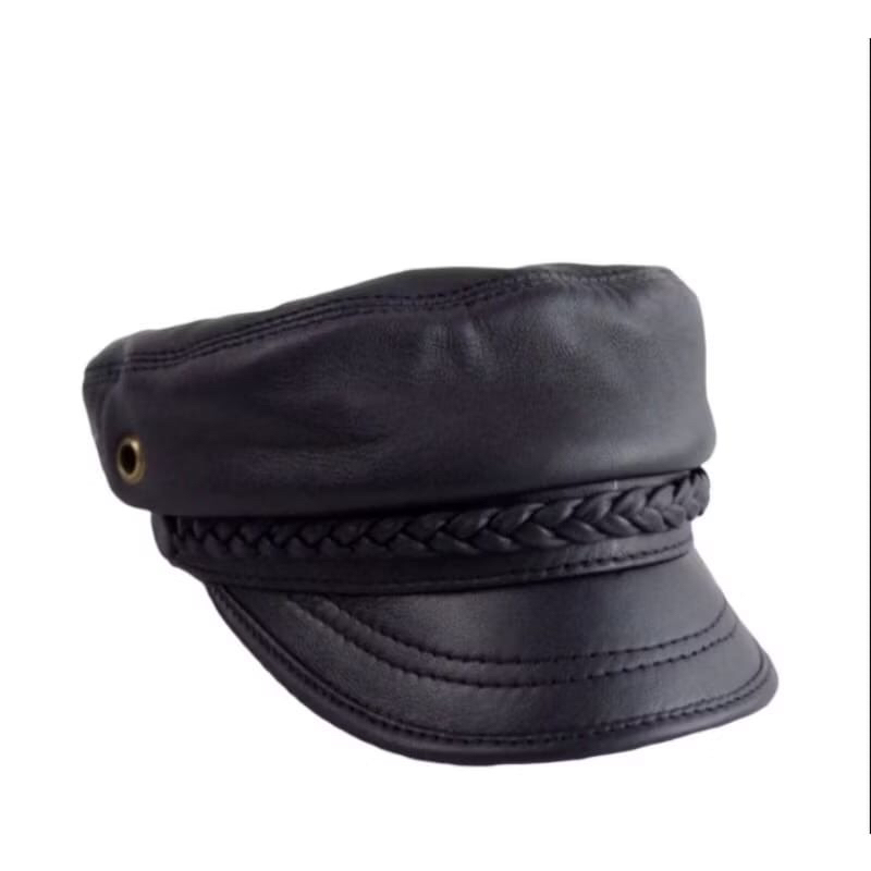 Topi Nahkoda Kulit Asli