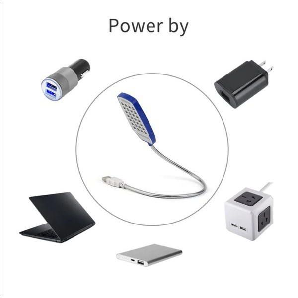 lampu blajar LED lampu meja lampu belajar lampu baca USB Mini Lamp Laptop PC Desk Reading  lampu usb