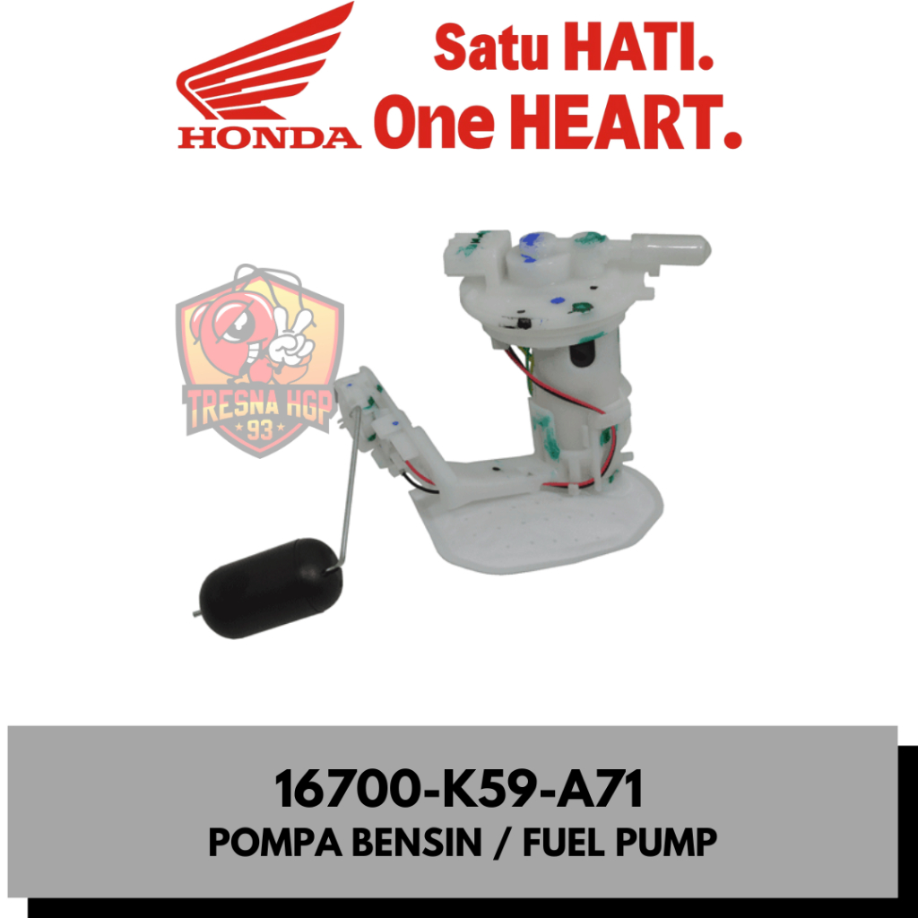 16700-K59-A71 POMPA BENSIN NEW VARIO 150 K59J ORIGINAL | UNIT ASSY FUEL PUMP 16700K59A71