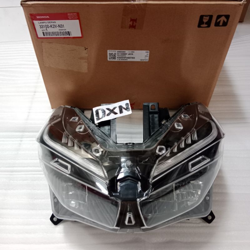 Lampu Depan Reflektor Vario 125 Esp K2V 33100-K2V-N31 Asli Original Honda