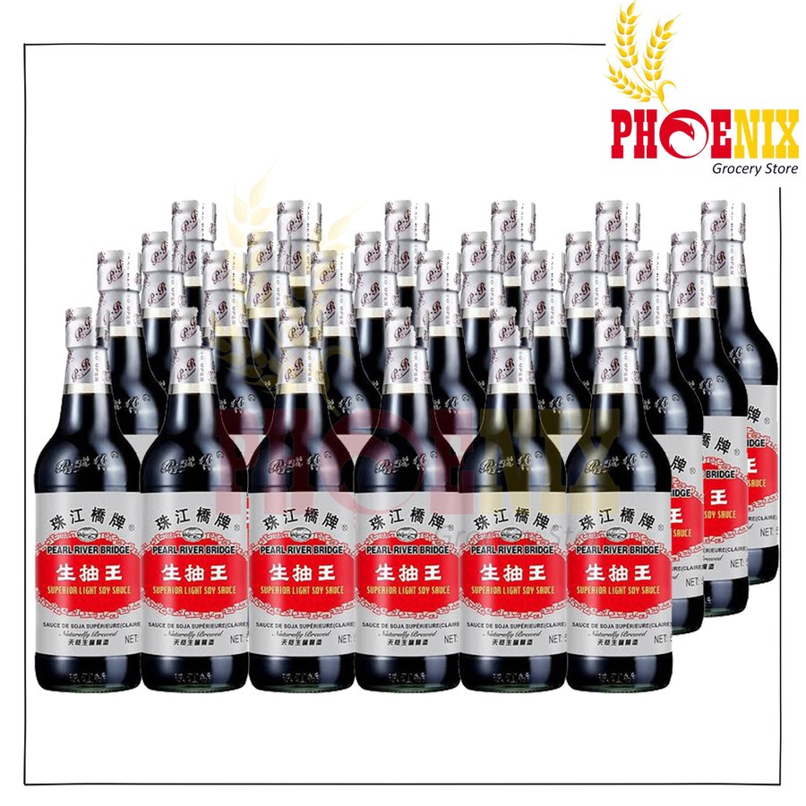 

Pearl River Bridge TTS Kecap Asin 1 dus 24 botol @600 ml