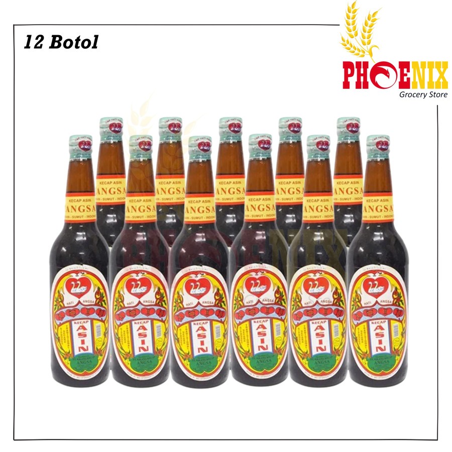

Kecap Asin / Manis cap hati angsa 1 lusin @ 600 ml
