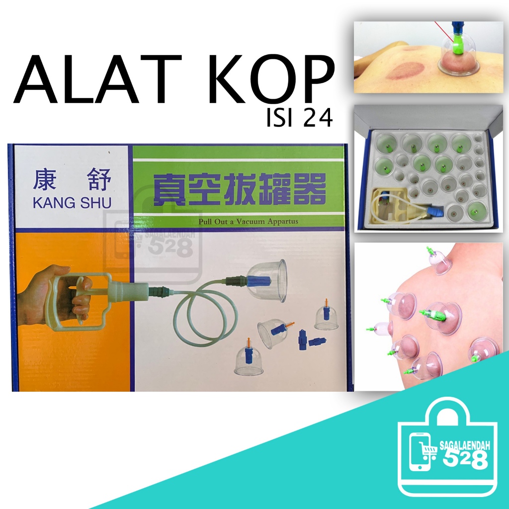 Alat bekam/kop angin isi 24