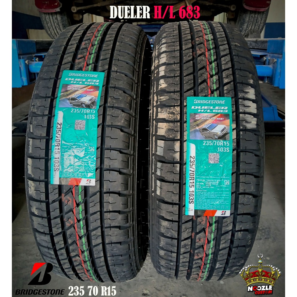 Ban Mobil Ukuran 235 70 R15 Merek Bridgestone Ban Luar Tubles Ring 15 Nik Terbaru