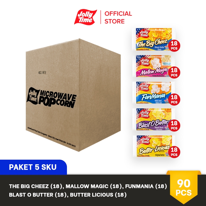 

Jolly Time Popcorn - Paket Refill 1 Dus