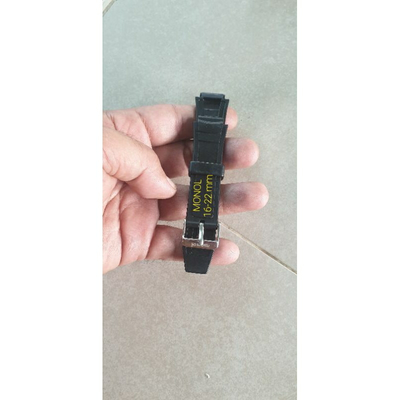 strap jam MONOL 16-22.mm tali jam MONOL bekas