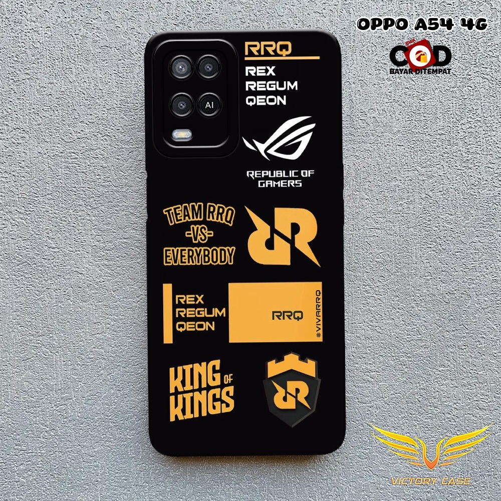 New Gaming Case - Softcase Oppo A54 4G Terbaru - Case Hp Oppo A54 4G - Casing Oppo A54 4G - Case Len