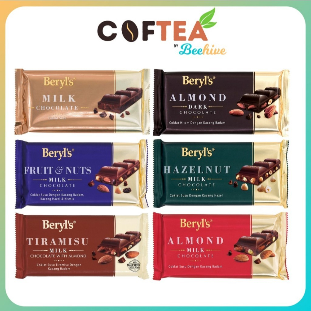 

Cokelat [PO EXP 12/2025] BERYL'S MILK CHOCOLATE BAR 160G ALMOND DARK FRUIT & NUTS MILK Beryls Ori Ready Stock Jastip Malaysia Oleh-Oleh Khas Malaysia Cokelat VIral Import Snack MY Coklat Premium Choco Choclate Hadiah Gift Hampers Takeaway Jastip Trusted