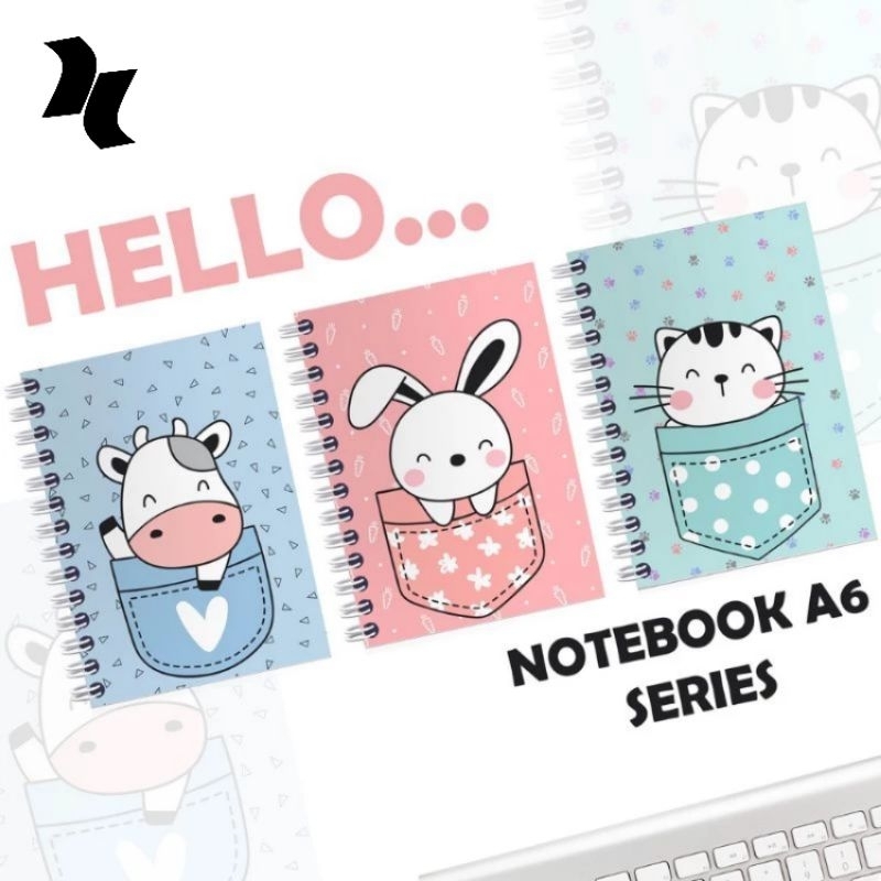 

Buku Tulis Catatan Kecil Notebook Mini A6 Notebook Spiral A6 Buku Kecil