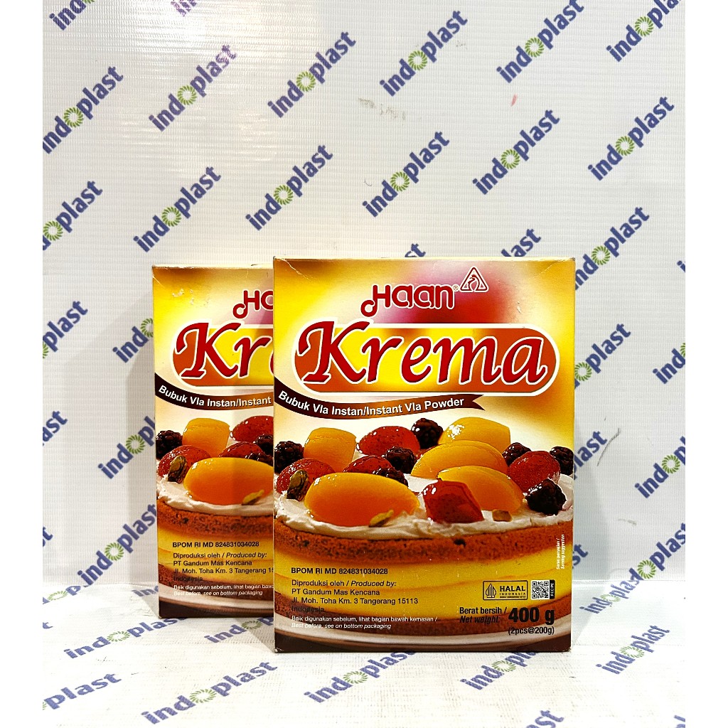 

Haan KREMA Bubuk Vla Instan Custard 400 gram