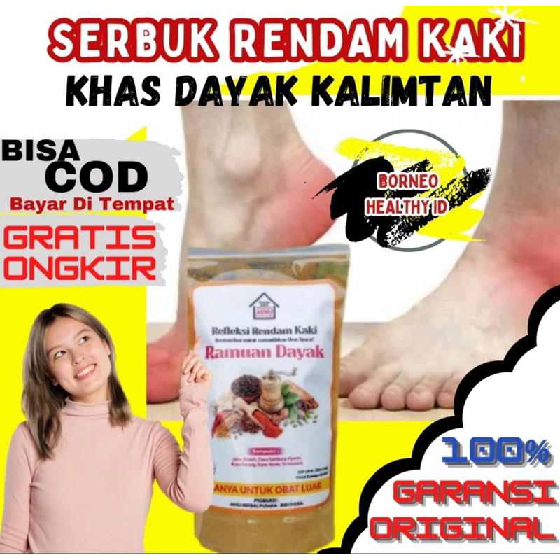 Ramuan Rendaman Kaki Dayak Bubuk Rendaman Kaki Dayak Termurah