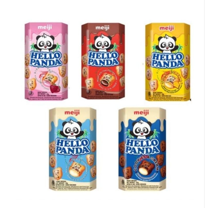 

Meiji Hello Panda All variant 42g