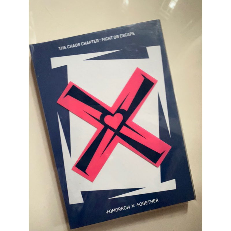  ALBUM ONLY  TOMORROR X TOGETHER (THE CHAOS CAPTURE : FIGHT OR ESCAPE)