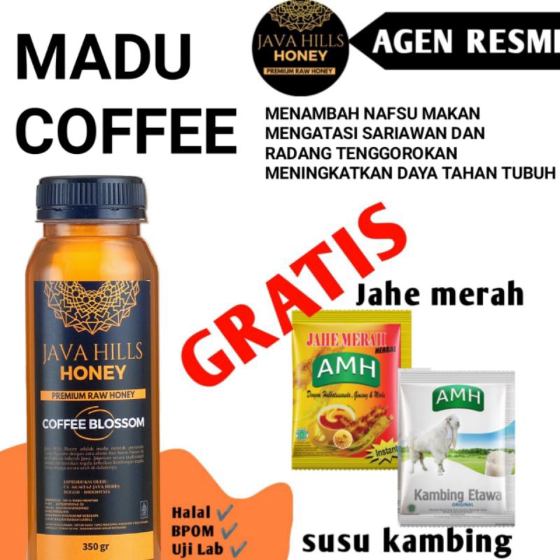 

javahills honey coffee blossom madu coffee madu keluarga madu anak madu demam 100% halal madu murni dan asli madu penambah nafsu makan