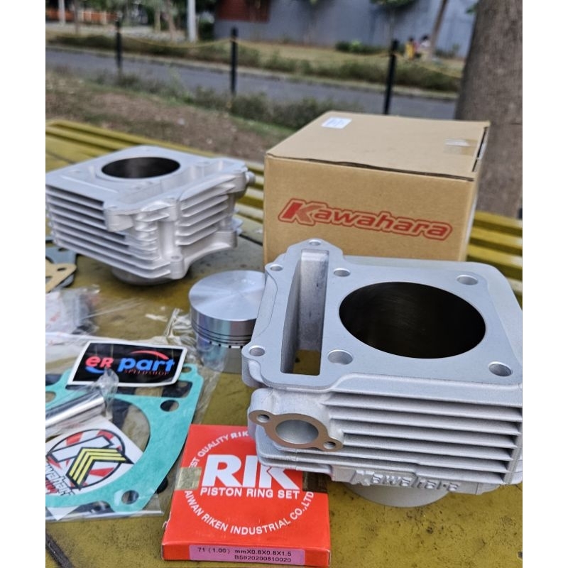 Blok seher piston 72 Kawahara satria Fu