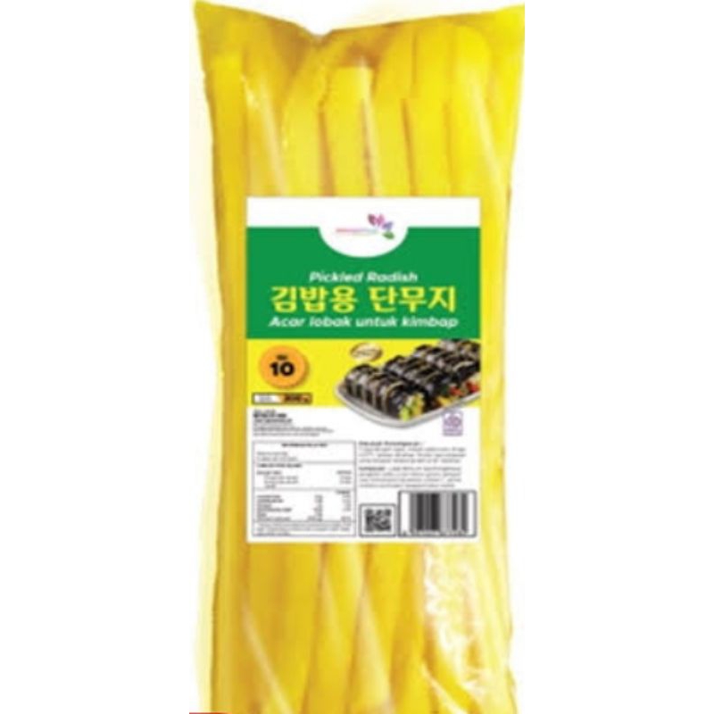 

Danmuji Panjang Acar Lobak Kuning 10biji 300gr Halal