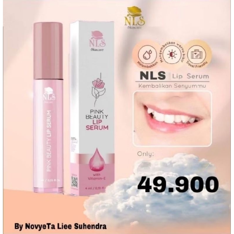 Pink Beauty Lip serum NLS Skincare