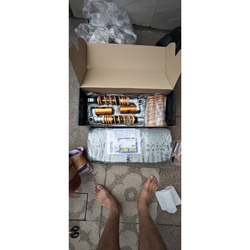 shock ohlins xmax belakang original garansi resmi