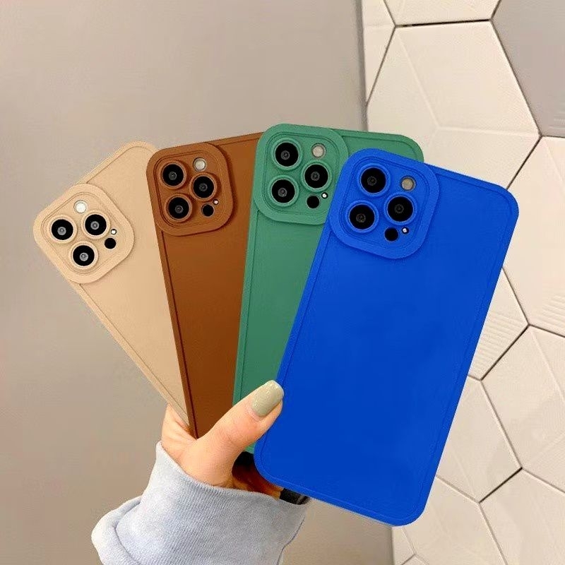 Softcase Polos Case Camera Protection Infinix Hot 8 Hot 9 Hot 10 Hot 11 Hot 12