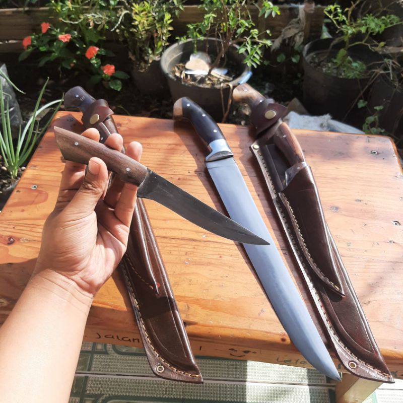 Pisau Alat BerQurban Fulltang Beranak Baja Persepuhan