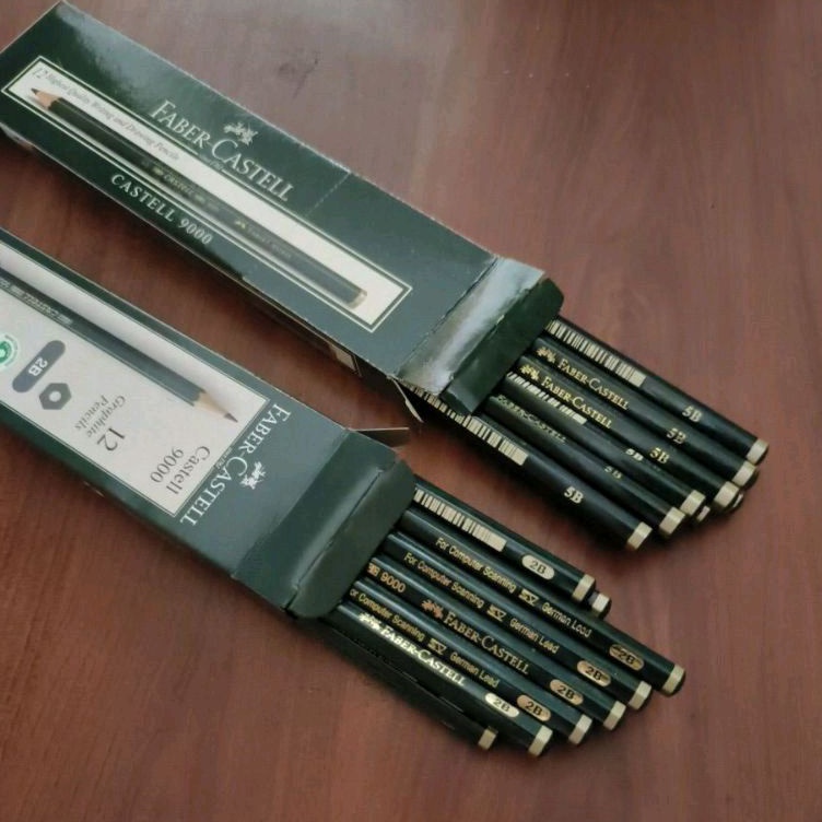 

KODE L8M8 Pensil Faber Castel 2B 5B per lsn
