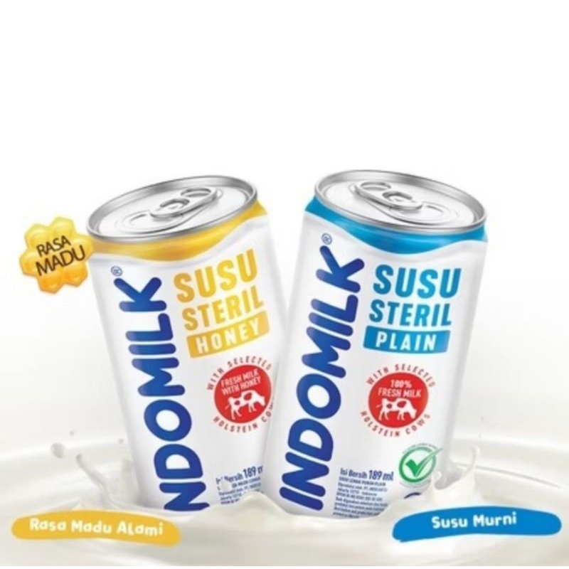 

Indomilk susu steril 189ml