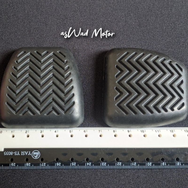 Karet Pedal Rem Kopling Gas Avanza Carry anti slip / Karet Pedal Rem Mobil Avanza / Karet Pedal Kopl