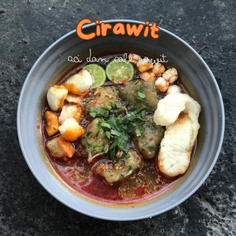 

CIRAWIT (ACI DAN CABE RAWIT) | LENGKAP DENGAN BUMBU DAN TOPING