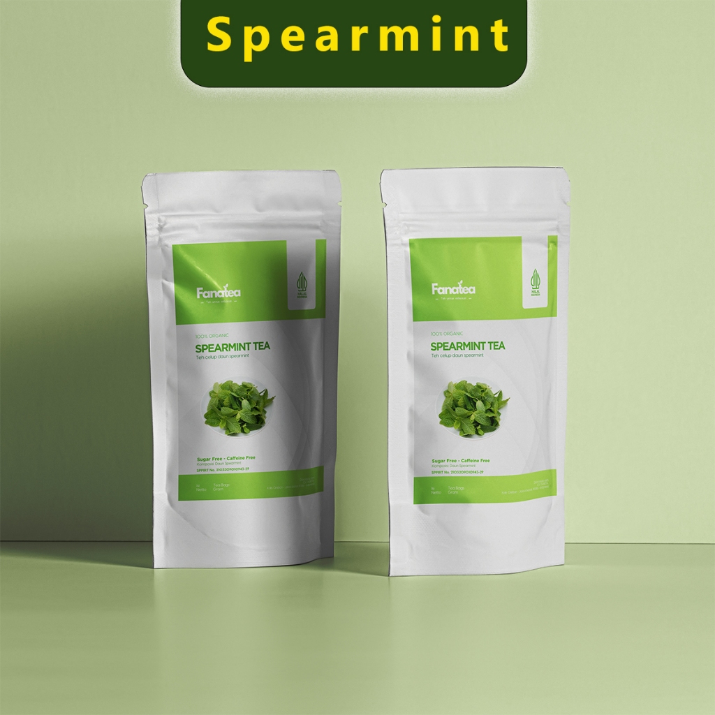 

Spearmint Tea - Teh celup spearmint isi 10/20/30 - Fanatea
