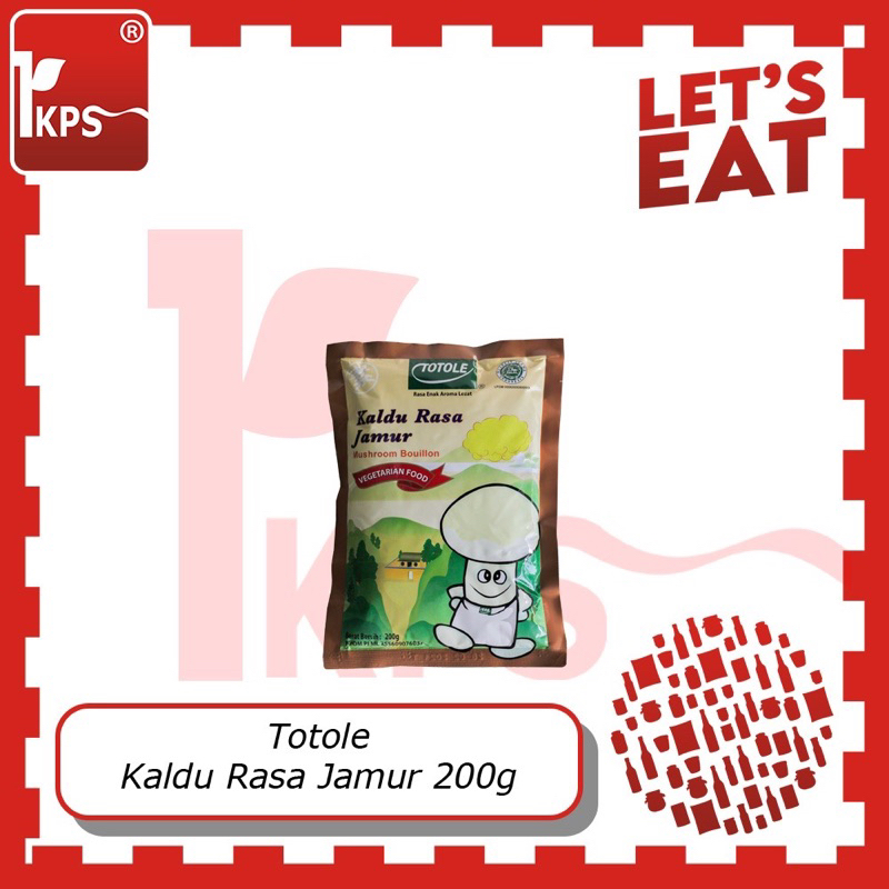 

Totole Kaldu Jamur 200gr | Penyedap Rasa Kaldu Jamur | Vegetarian Food