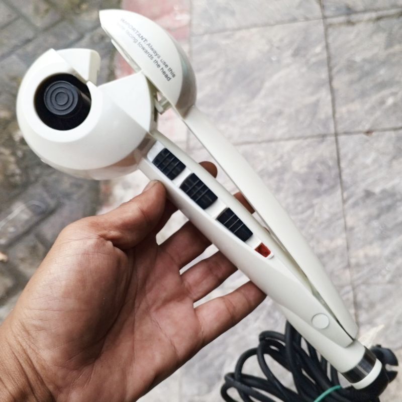 Catokan rambut curly otomatis merk Hoshiko MiraCurl