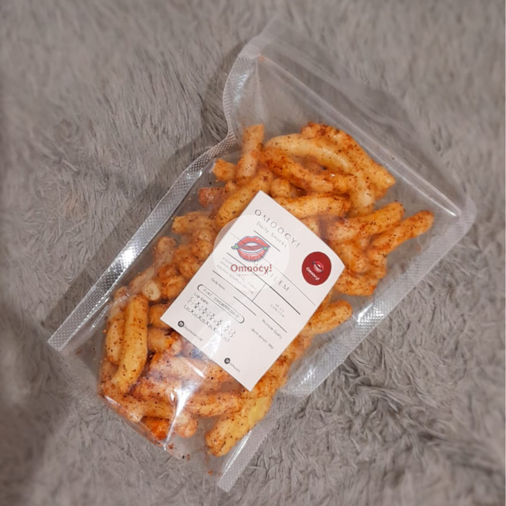 

Gurilem Stik Pedas Gurih Nyoyy Kemasan 60gr