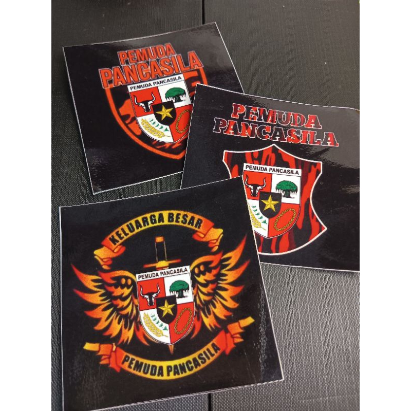 

STIKER PEMUDA PANCASILA 3 PCS ANTI AIR