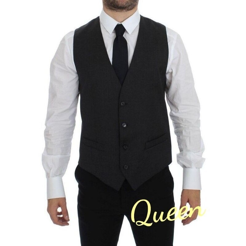 QUEEN Rompi Pria Slimfit Rompi Jas Formal Dalaman Jas Pria