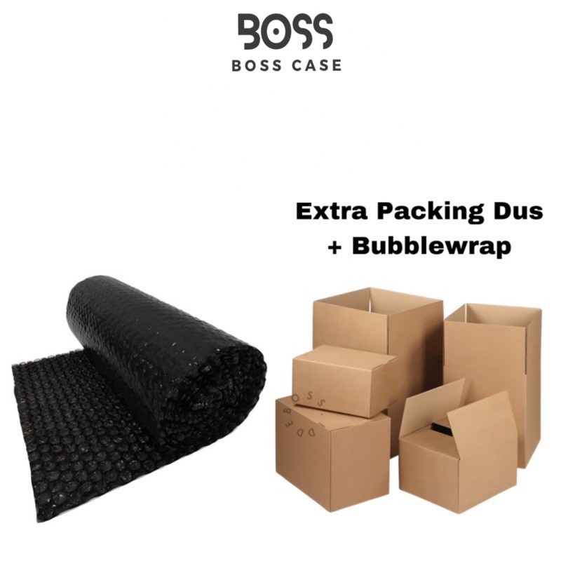 

BOSSCASE Extra Packing Tambahan Dus Plus Bubble Wrap