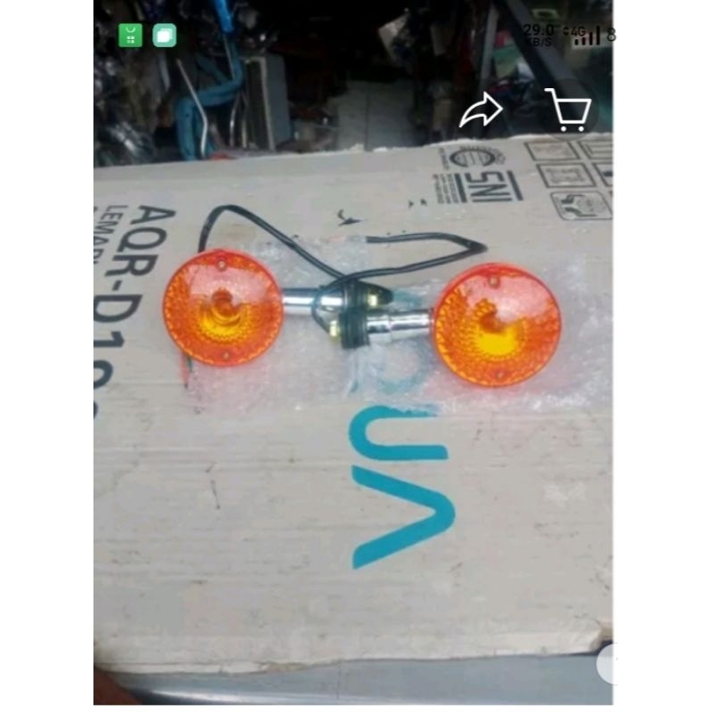 LAMPU SEN SEIN SUZUKI GP 100 TRS 100 TS 125 CG 125 SEPASANG