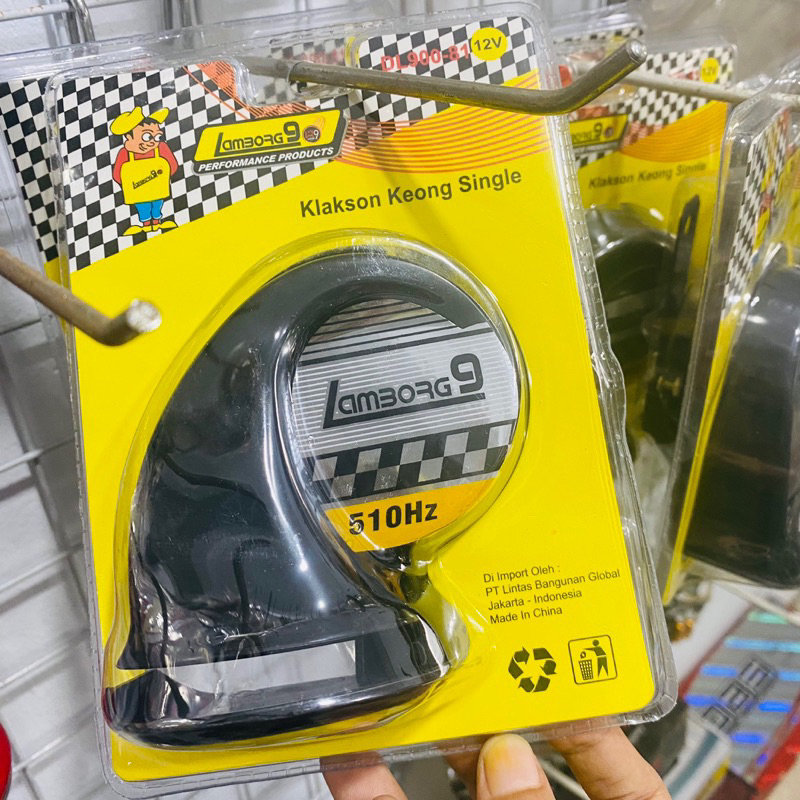 GRATIS KABEL BINTIK PEMBELIAN ! Klakson Motor Model Single Keong 12 V All Motor Bebek Matic klakson 