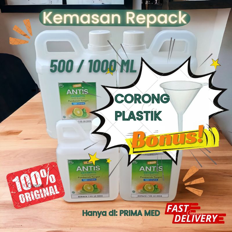 ANTIS 1000ML / ANTIS 500ML / ANTIS REPACK / ANTIS REFILL EXP 2027