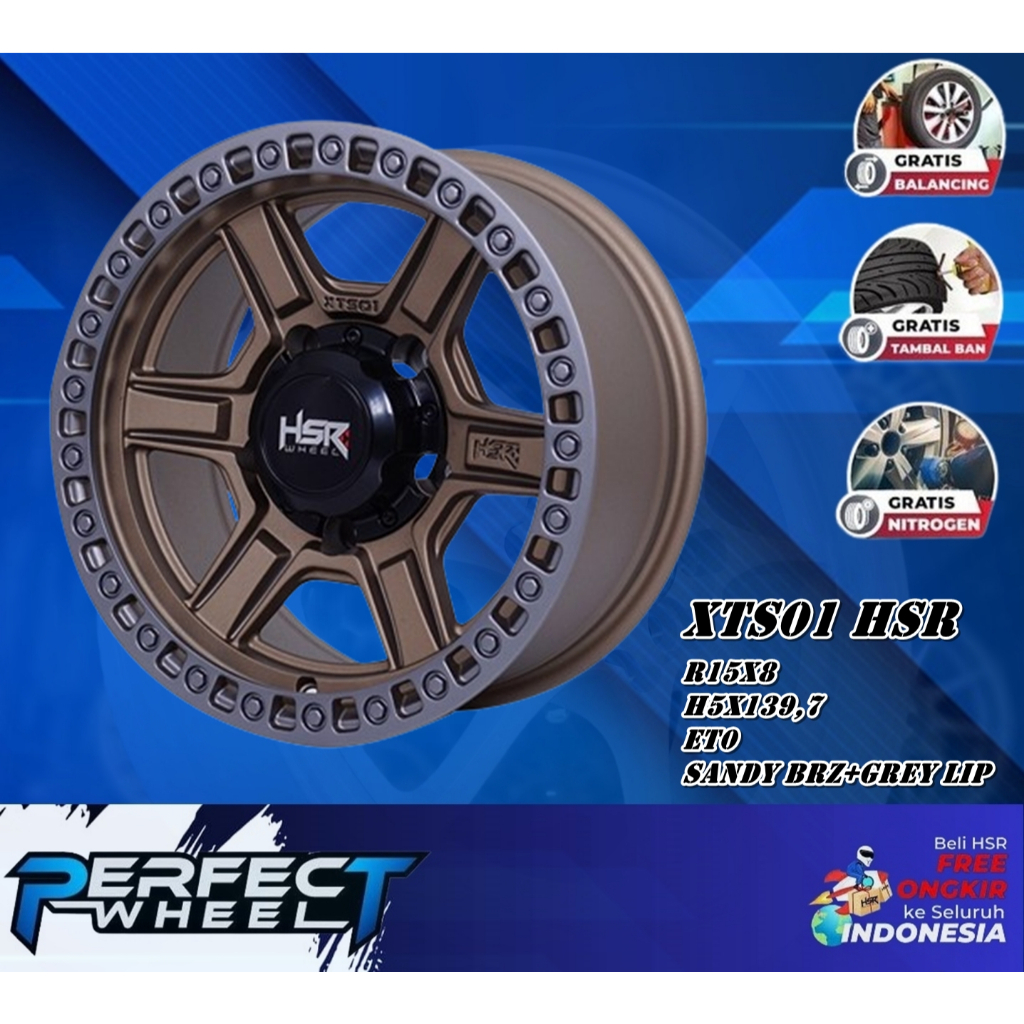 Velg R15 Bronze Baut 5 Mobil Taft Katana Jimny Murah R15 Lebar 8 ET 0